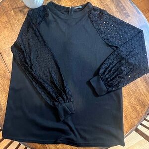 SOLD Waffle knit blouse